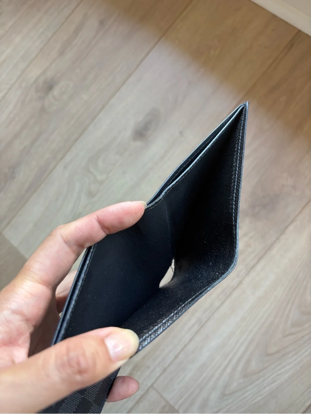 Louis Vuitton Damier Graphite men’s wallet GENUINE